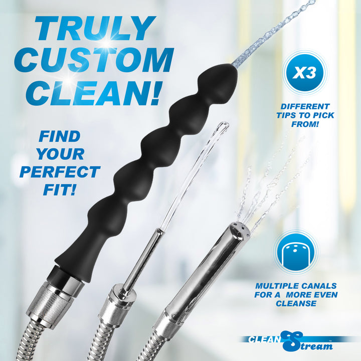 Easy Flow Enema Cleansing Kit with Silicone Attachment