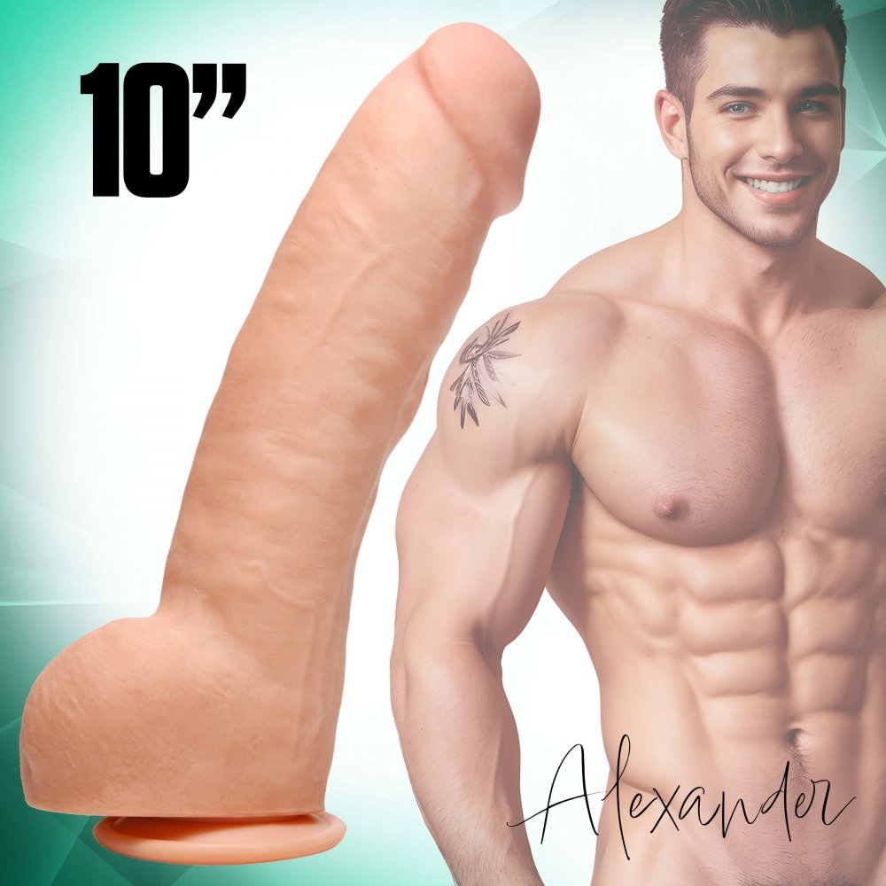 Annihilating Alexander 10 Inch XL Realistic Dildo