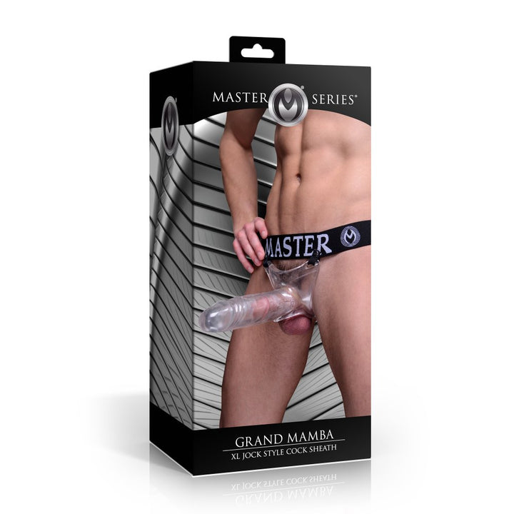 Grand Mamba XL Jock Style 8 Inch Penis Extender Cock Sheath