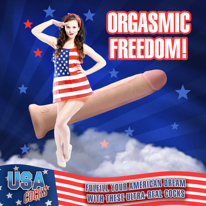 13 Inch Dual Layer Realistic Dildo