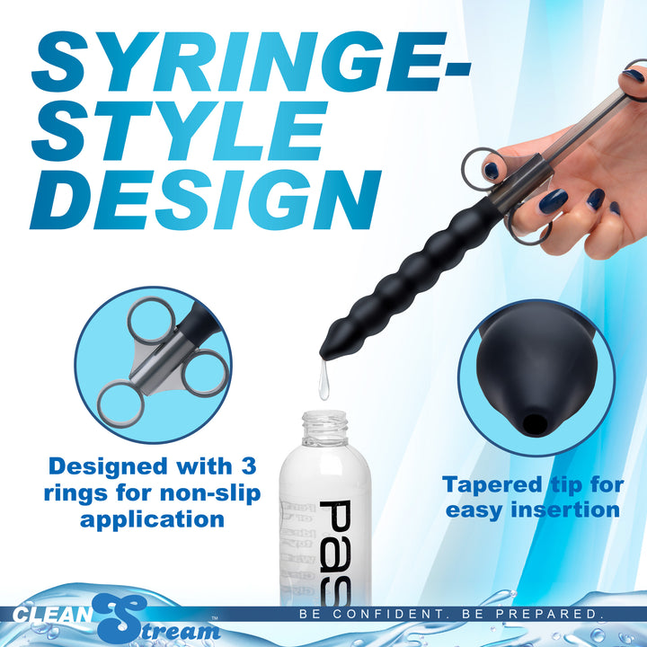 Lube Applicator Silicone Beaded Lubricant Launcher