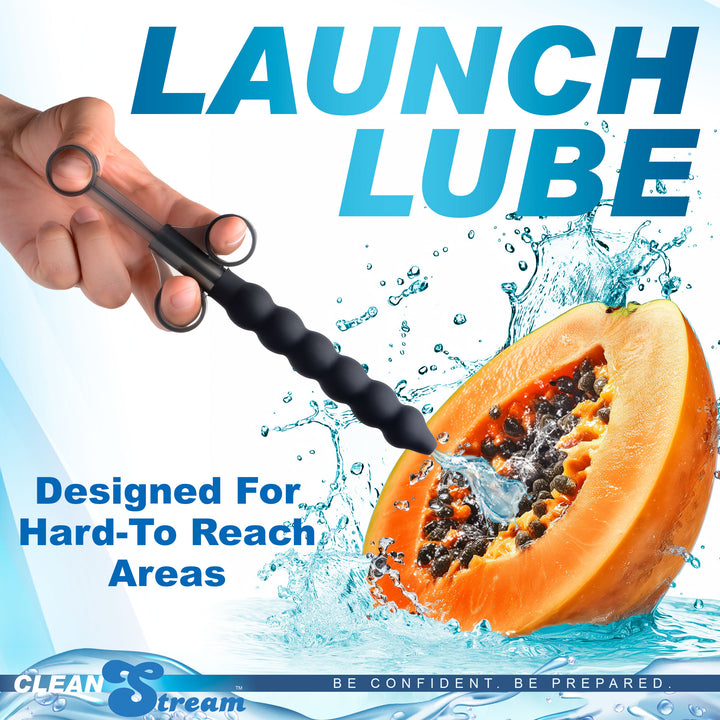Lube Applicator Silicone Beaded Lubricant Launcher