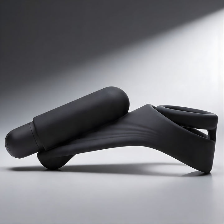 7X Silicone C-Ring with Vibrating Taint Stimulator