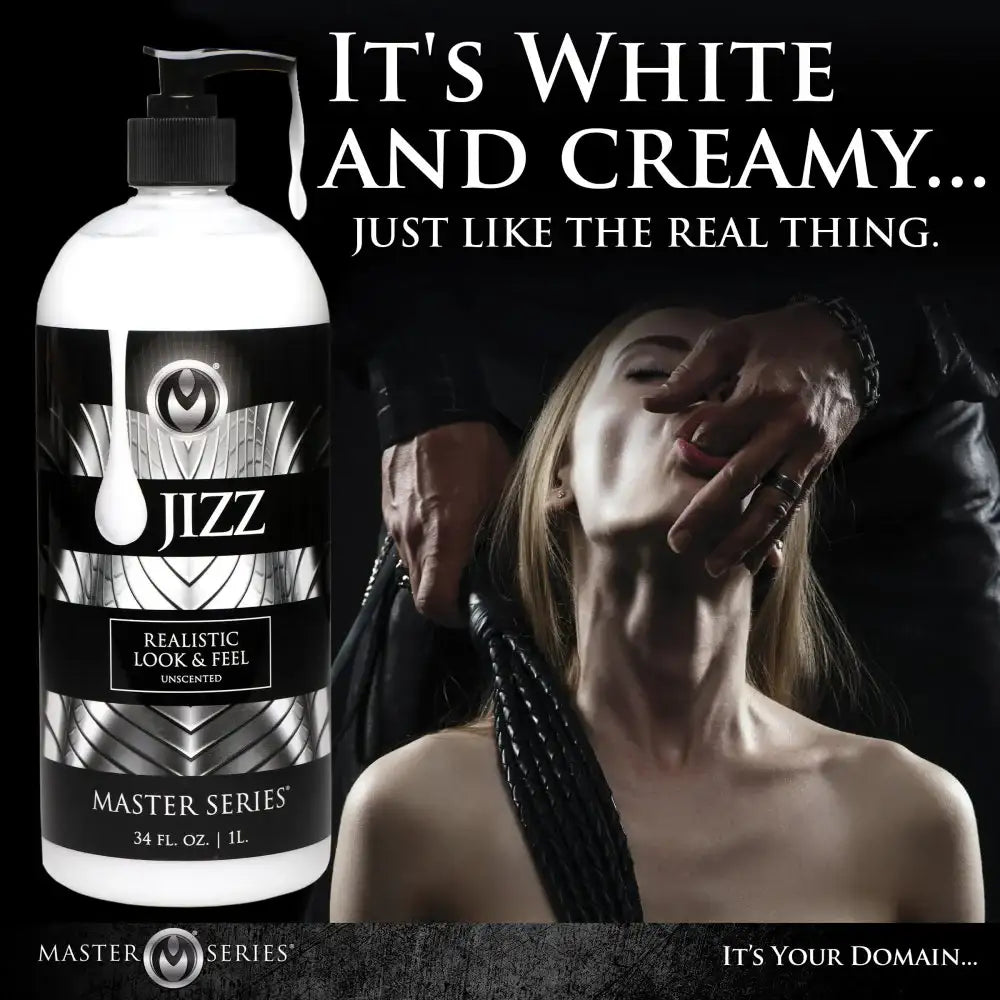 Jizz Unscented 34 oz Water-Based Creamy Cum Lube