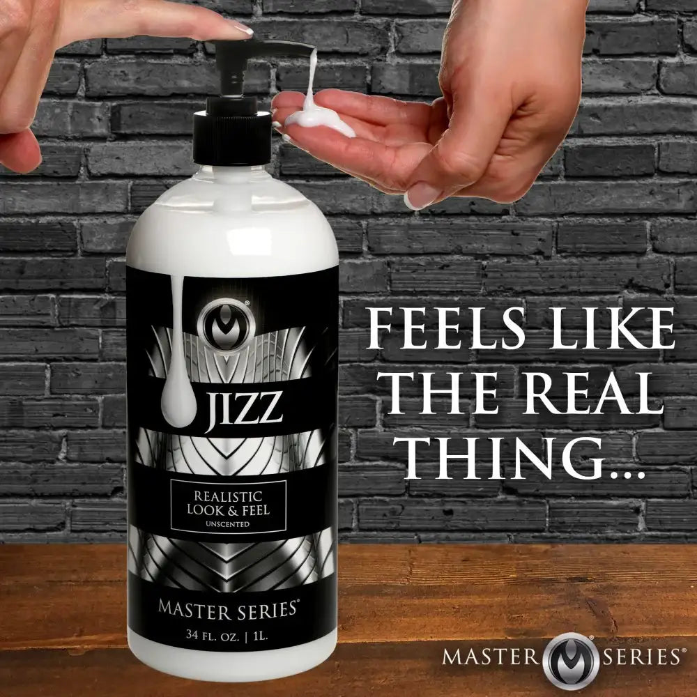 Jizz Unscented 34 oz Water-Based Creamy Cum Lube