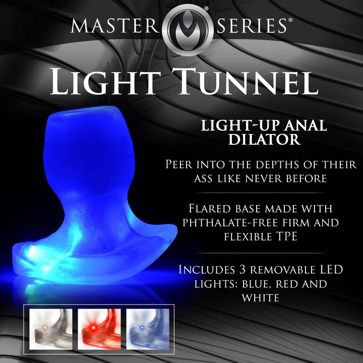 Light-Tunnel Light-Up Hollow Anal Dilator