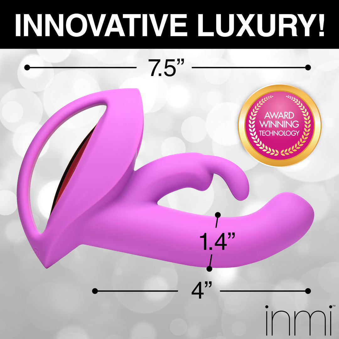 12X Come-Hither Rocker Silicone Rabbit Vibrator