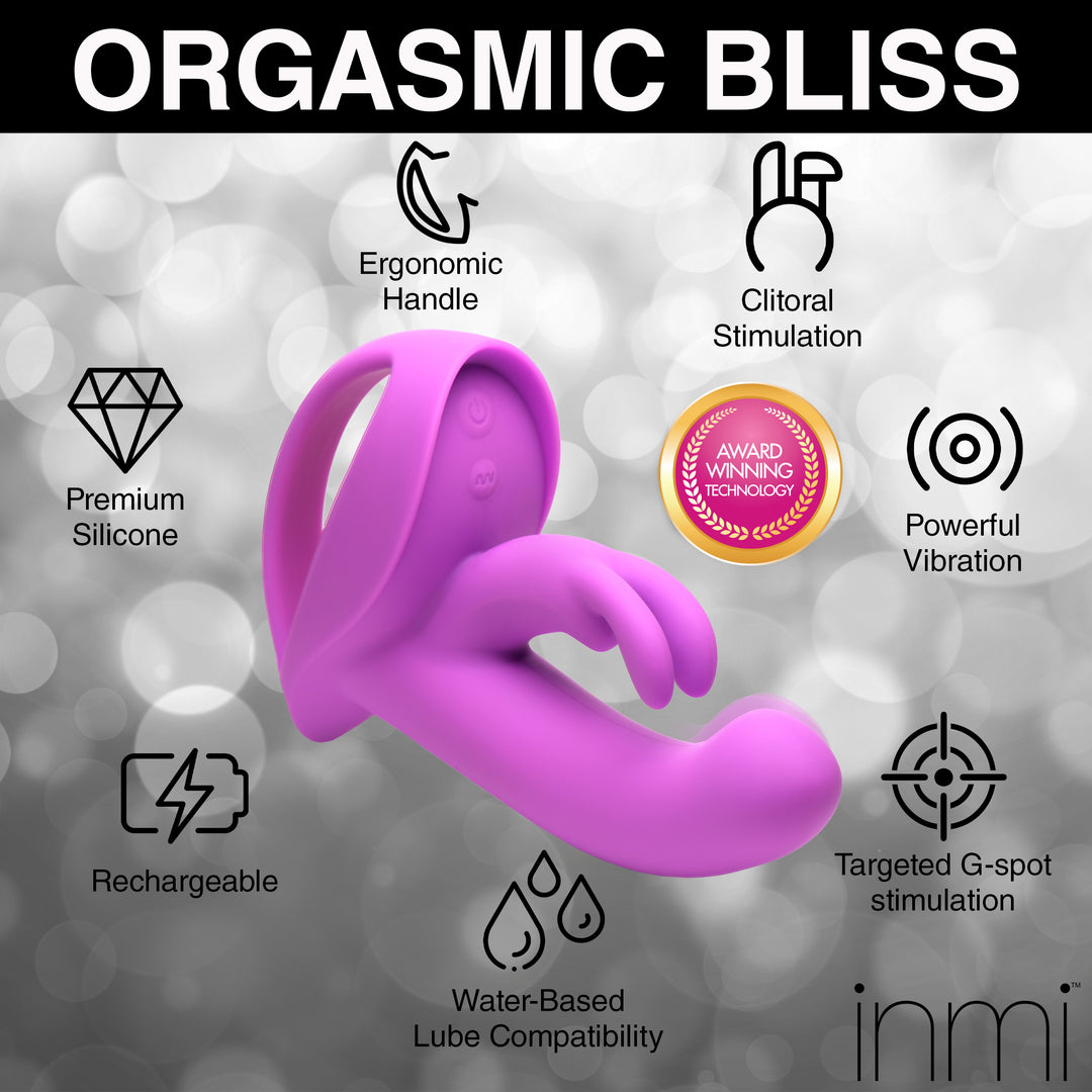 12X Come-Hither Rocker Silicone Rabbit Vibrator