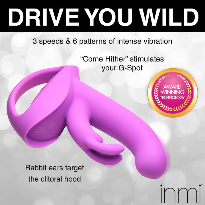 12X Come-Hither Rocker Silicone Rabbit Vibrator