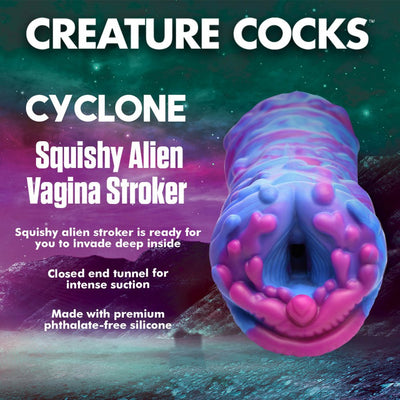 6.5 Inch Cyclone | Soft Silicone Fantasy Pussy Stroker