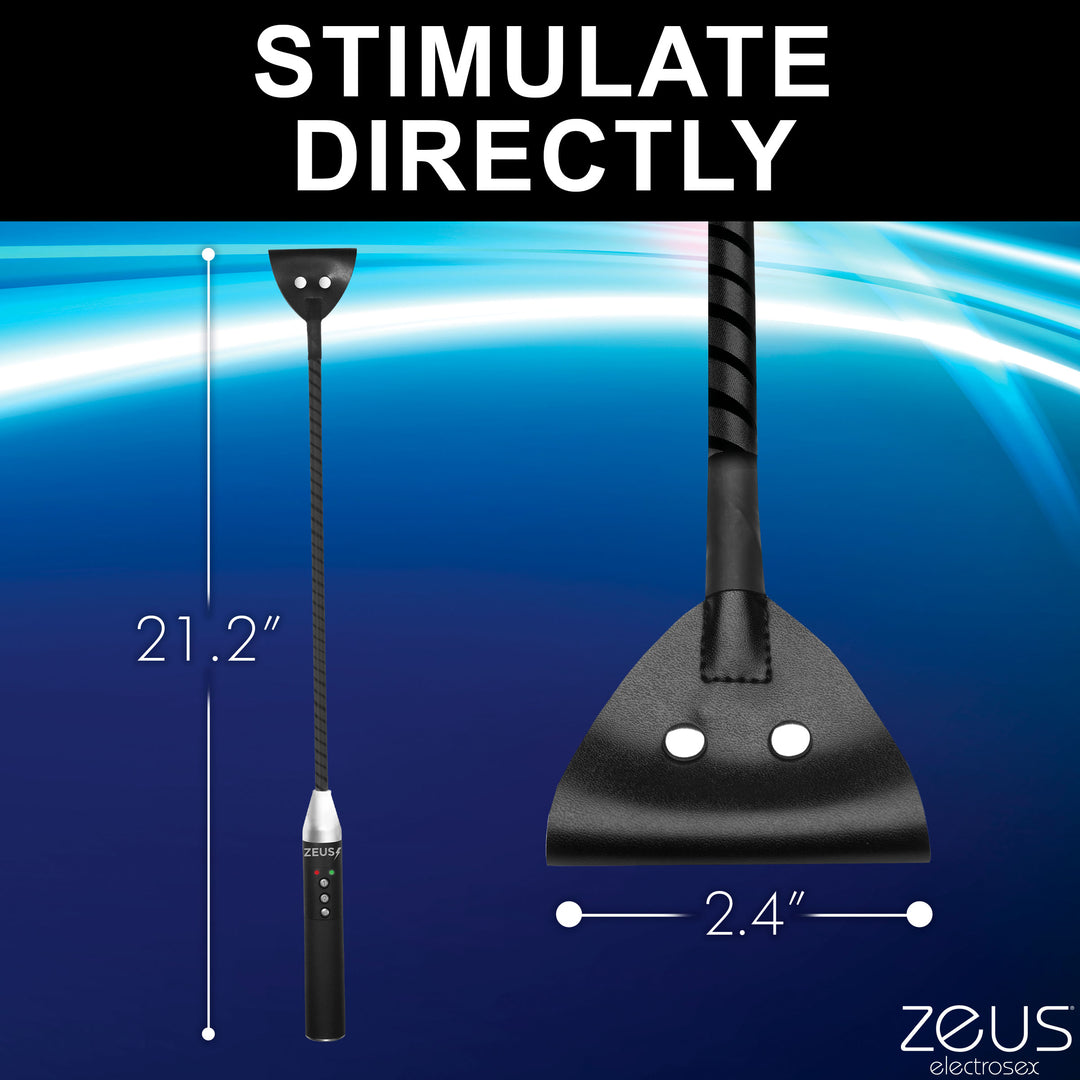 Zeus E-Stim Crop with 2 Electrostimulation Levels