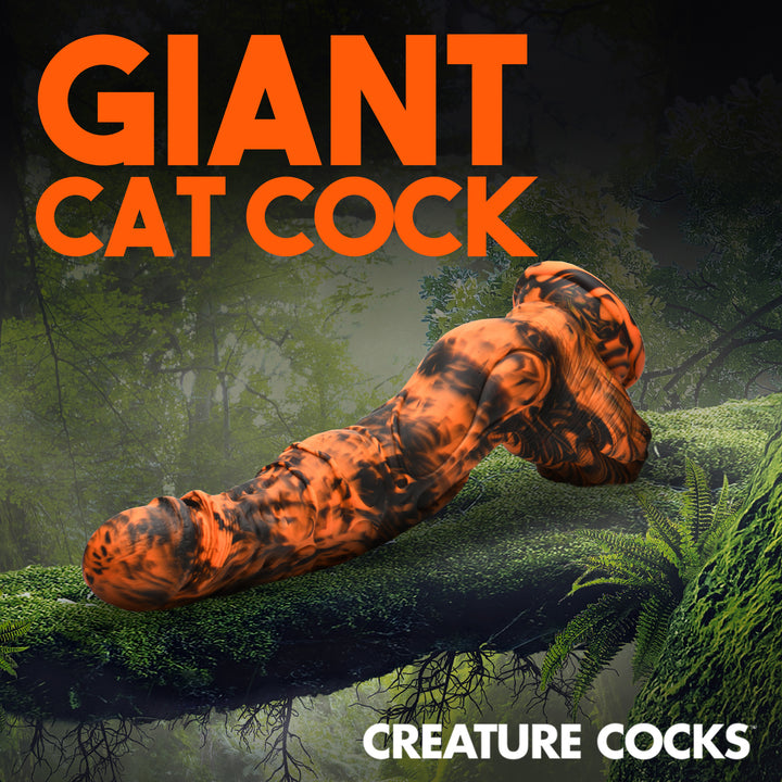 Sabretooth 11.3 Inch Silicone Fantasy Dildo w/ Suction Cup