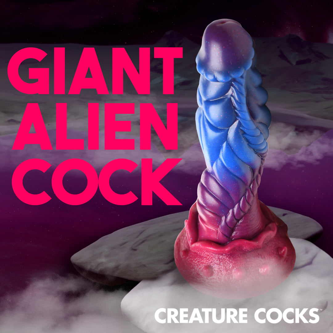 Intruder 9 Inch Silicone Xenomorph Alien Dildo w/ Suction Cup