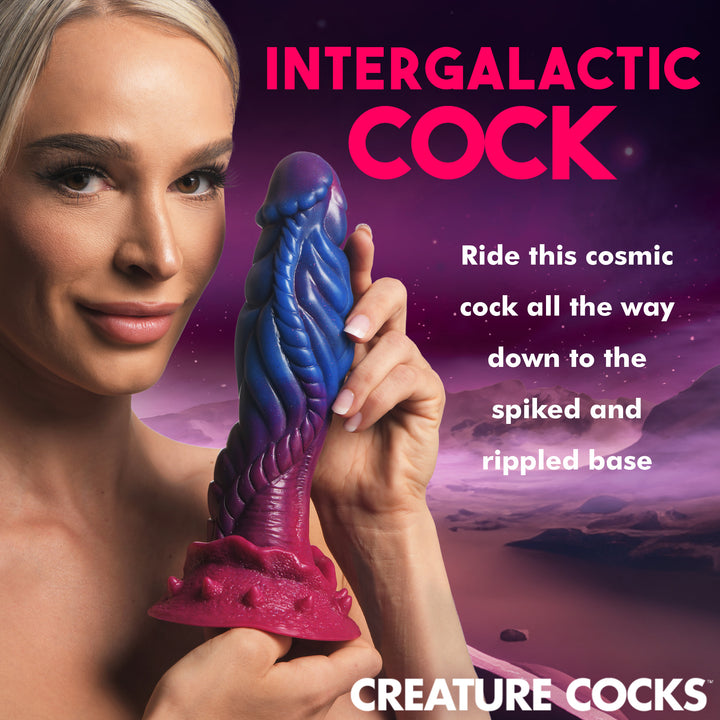 Intruder 9 Inch Silicone Xenomorph Alien Dildo w/ Suction Cup
