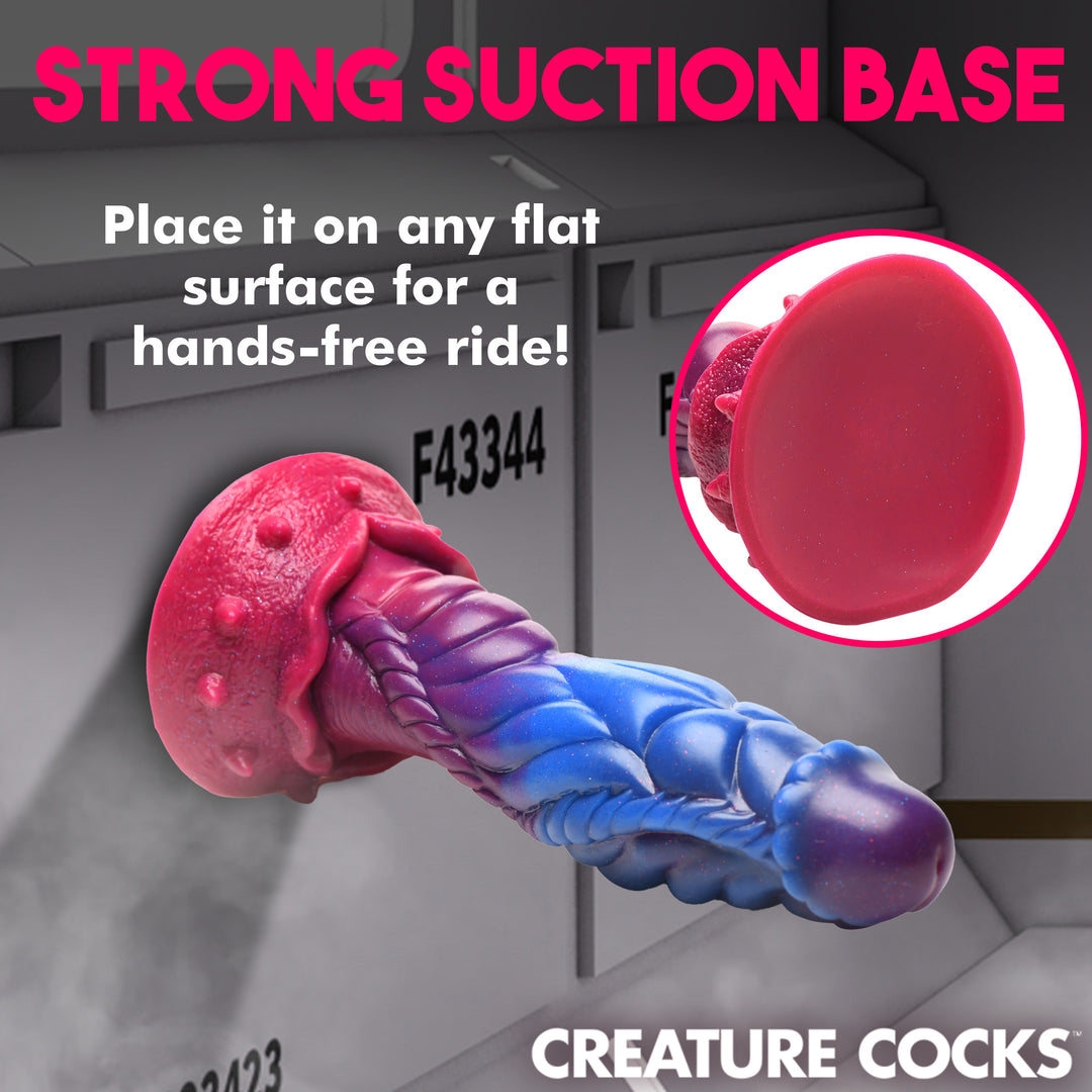 Intruder 9 Inch Silicone Xenomorph Alien Dildo w/ Suction Cup