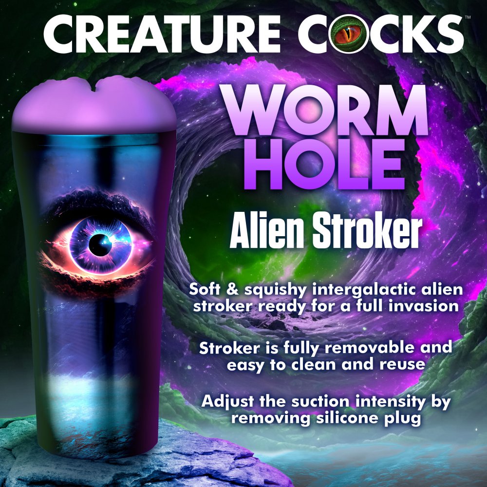 Wormhole 7.25 Inch-Deep Fantasy Pussy Stroker & Masturbator