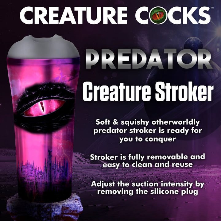 Predator 7.25 Inch-Deep Fantasy Pussy Stroker & Masturbator