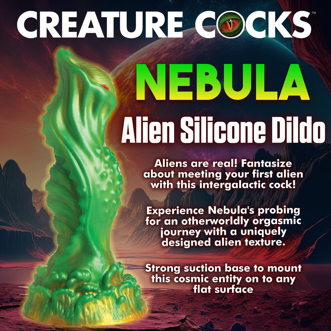 7.6 Inch Nebula Silicone Alien Dildo