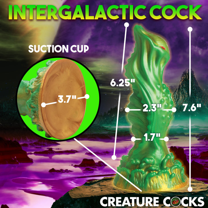 7.6 Inch Nebula Silicone Alien Dildo