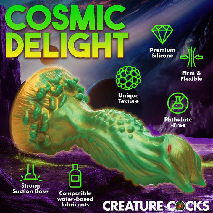7.6 Inch Nebula Silicone Alien Dildo