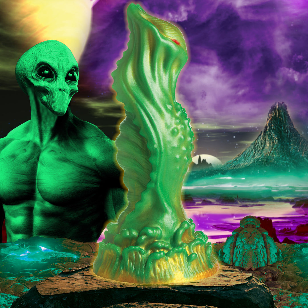7.6 Inch Nebula Silicone Alien Dildo