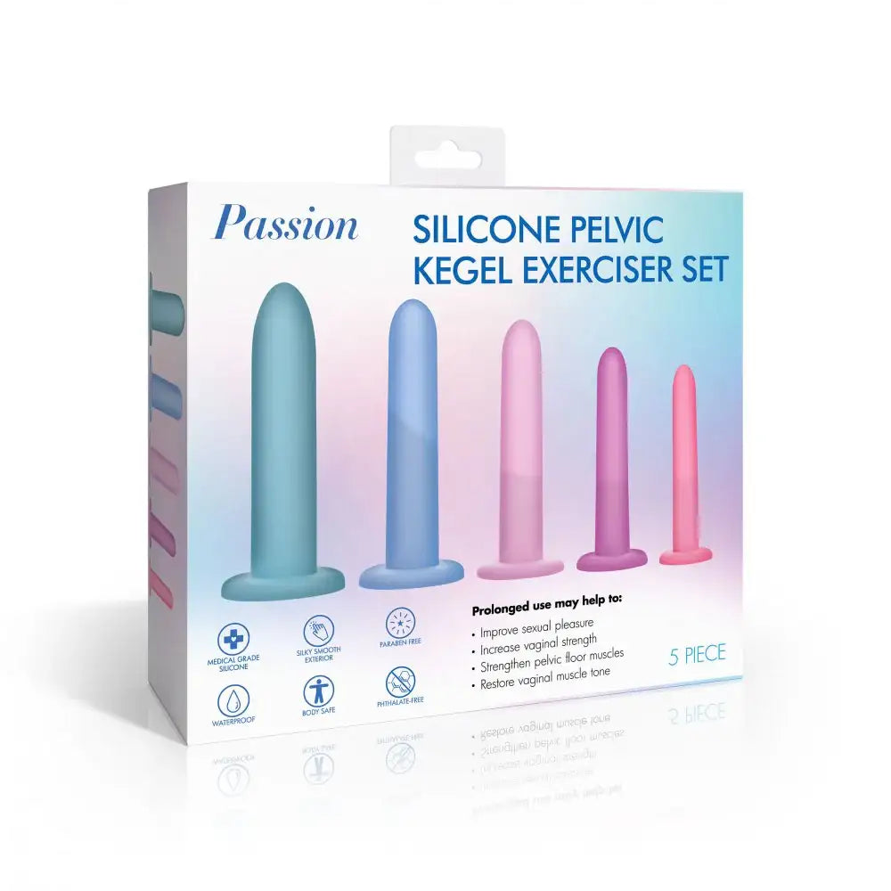 Silicone Pelvic Kegel Exerciser Set - packaging
