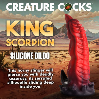 9.7 Inch King Scorpion Monster Dildo - Fantasy Dildo