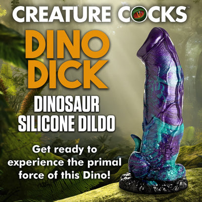 🦖 Dino-Dick Silicone Dragon Dildo - 2 SIZES
