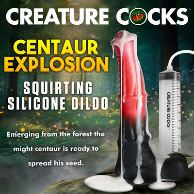 9.6 Inch Centaur | Squirting Dildo - Ejaculating Dildo - Horse Dildo
