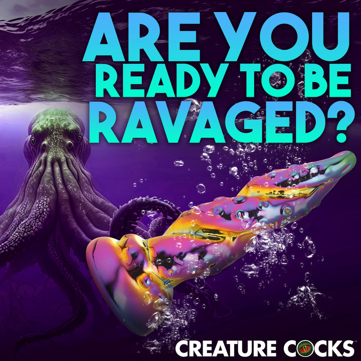 Enchantress 6.3 Inch Borosilicate Glass Tentacle Dildo