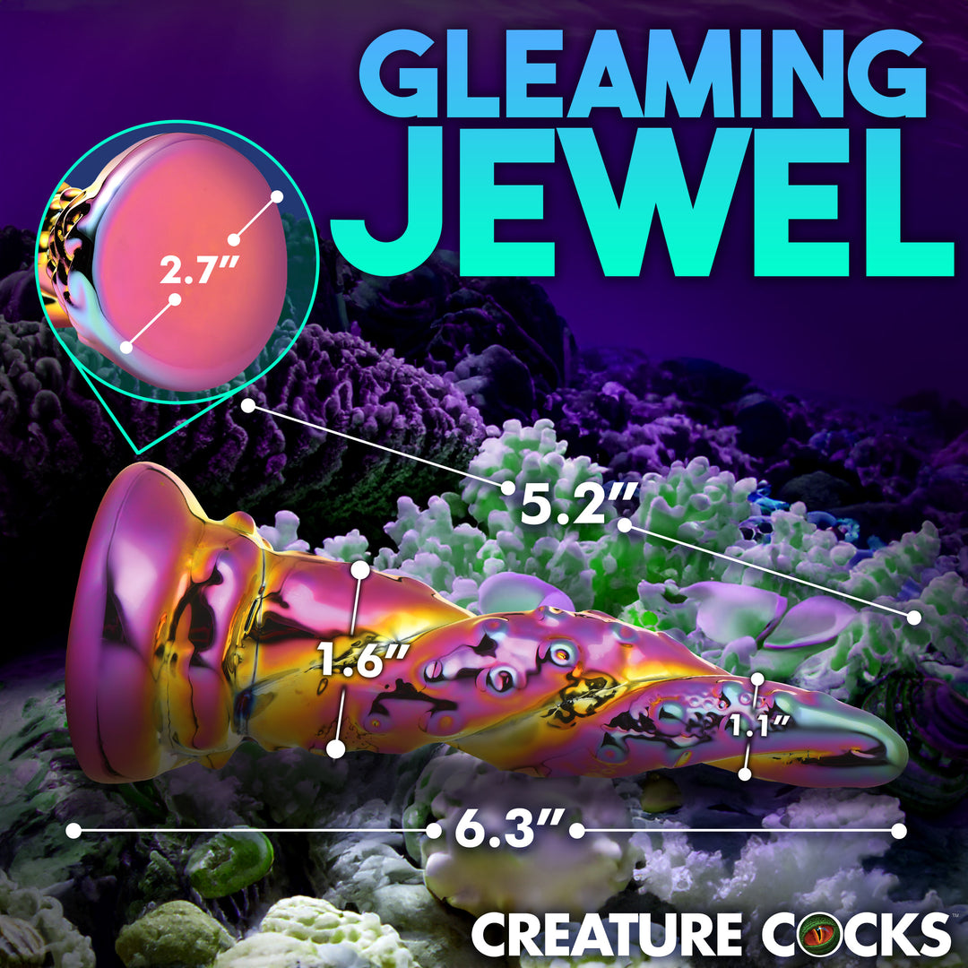Enchantress 6.3 Inch Borosilicate Glass Tentacle Dildo