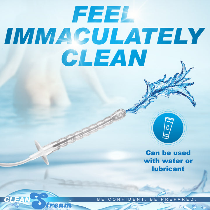 CleanStream Enema Syringe with Tubing and 3 Tips