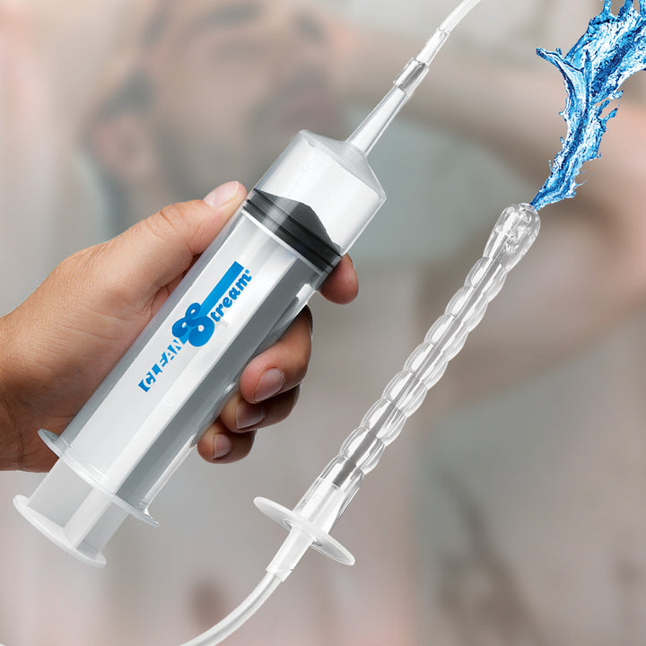 CleanStream Enema Syringe with Tubing and 3 Tips