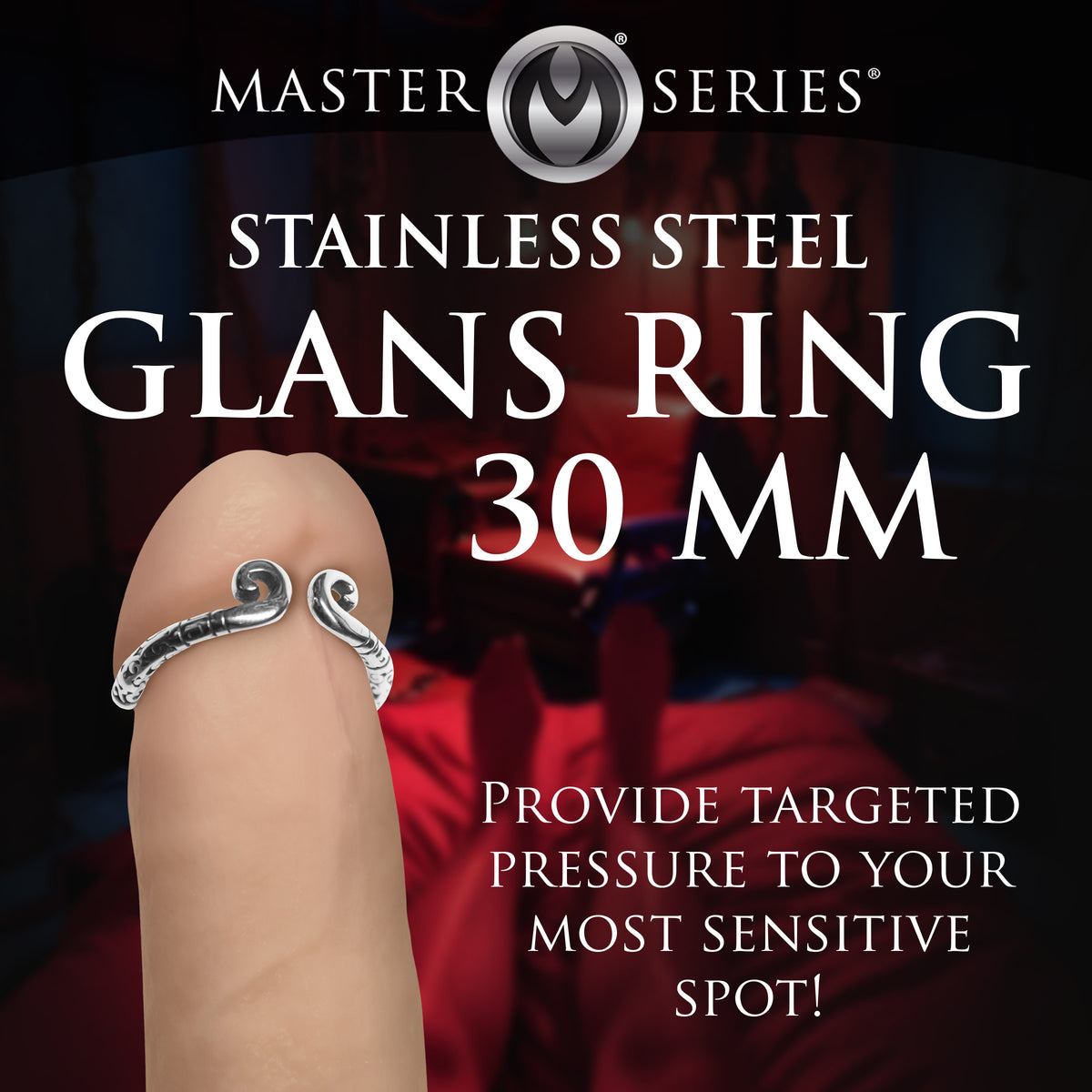 Kingpin Stainless Steel Glans Ring
