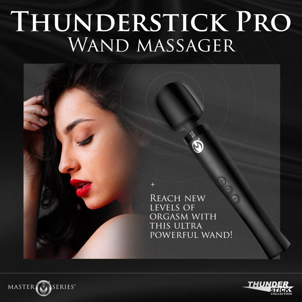 Thunderstick Pro Silicone 11 000 RPM Wand Massager