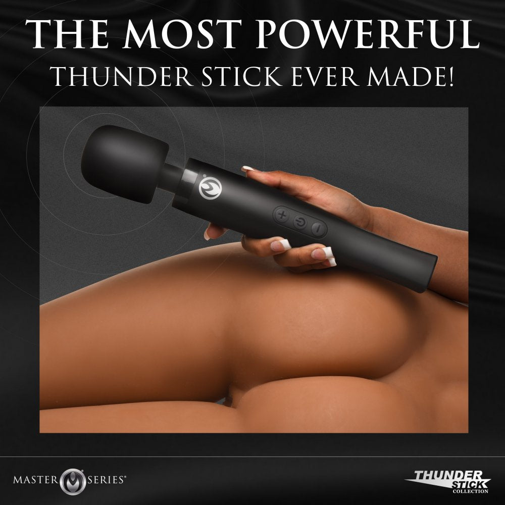 🤯 Thunderstick Pro Silicone 11 000 RPM Wand Massager
