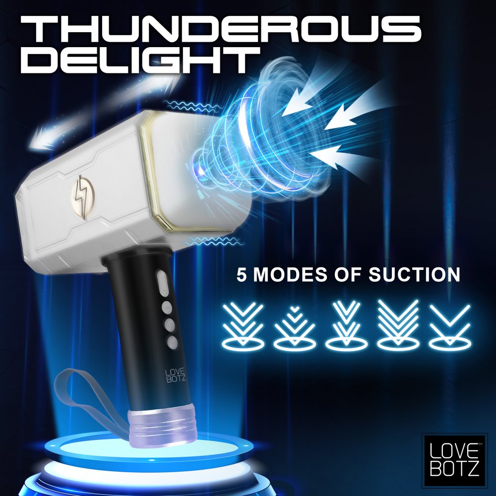 Thunder Stroker Vibrating and Sucking Masturbator