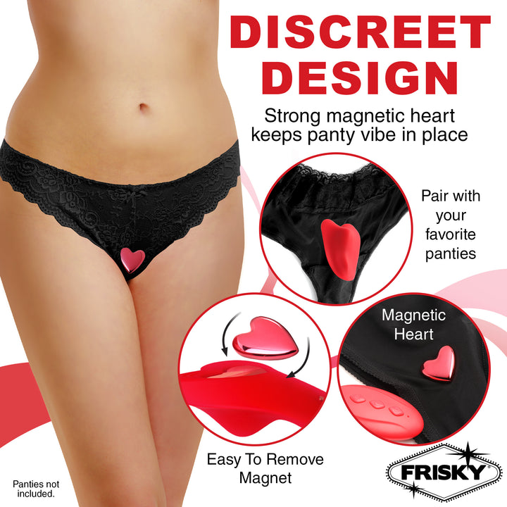 Love Connection Silicone Panty Vibe with Remote Control