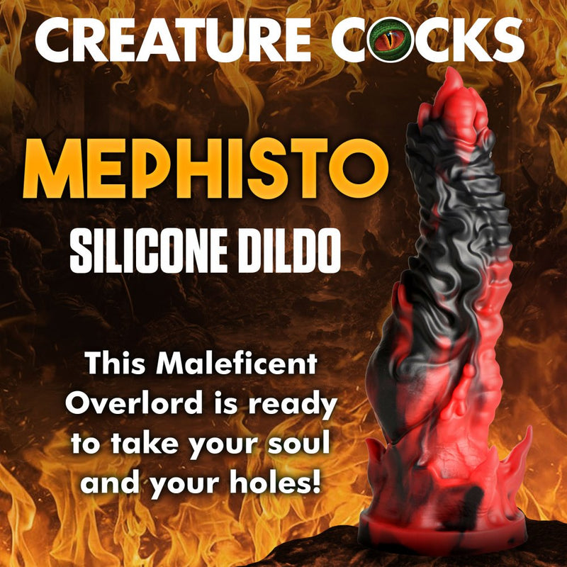 😈 7.3 Inch Mephisto | Monster Dildo - Fantasy Dildo - Demon Dildo
