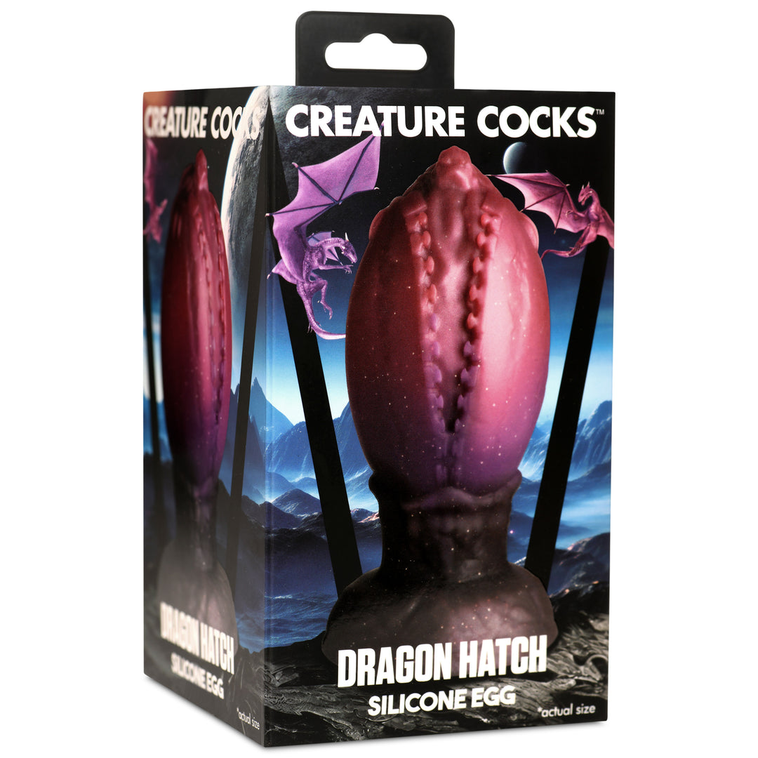 Dragon Hatch Silicone Fantasy Butt Plug w/ Suction Cup in 2 SIZES