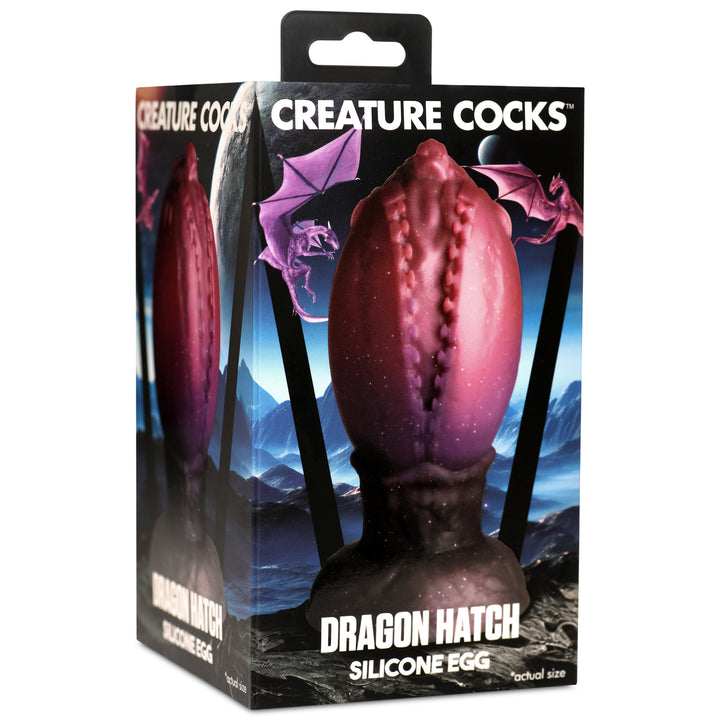Dragon Hatch Silicone Fantasy Butt Plug w/ Suction Cup in 2 SIZES