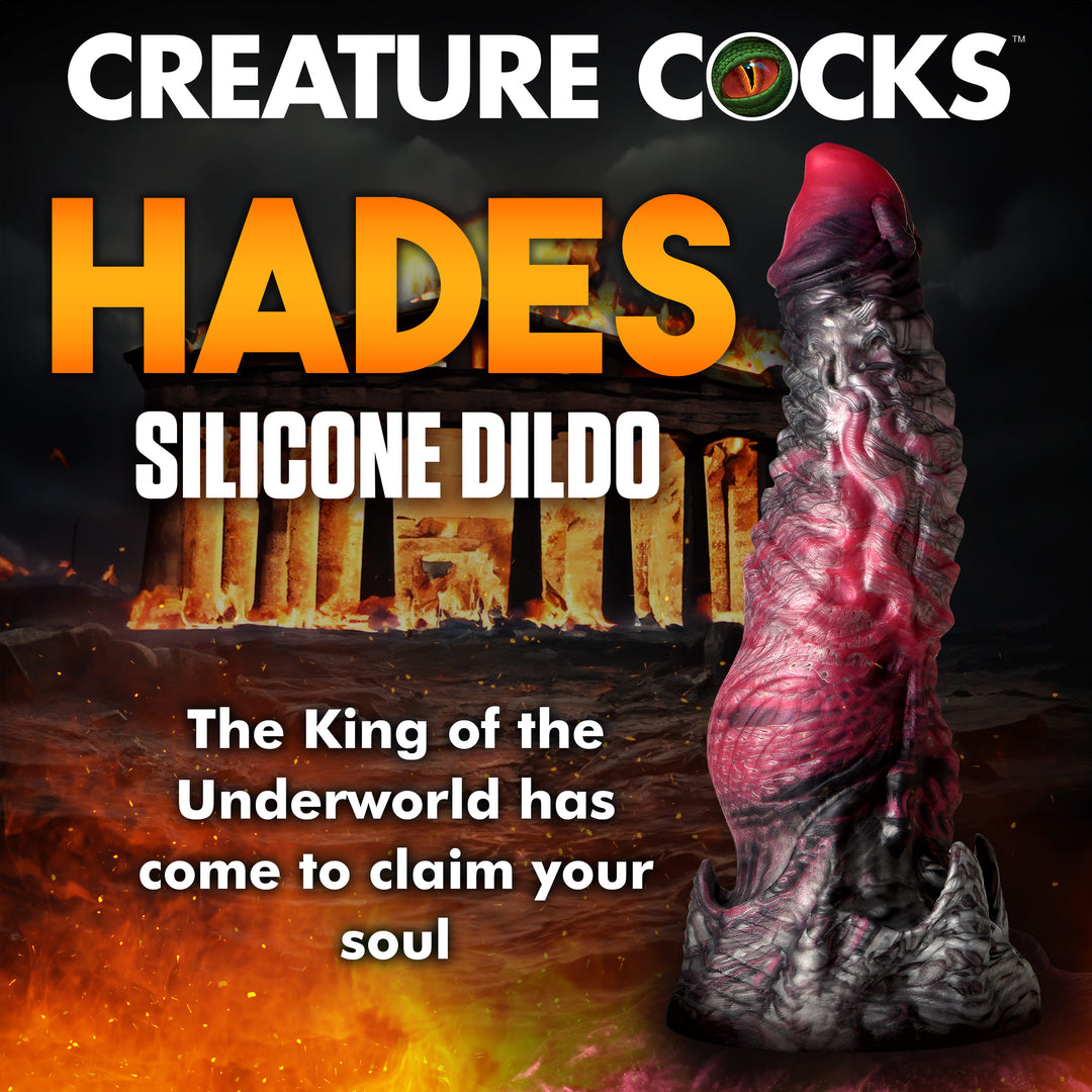Hades Silicone Monster Dildo w/ Suction Cup in 2 SIZES
