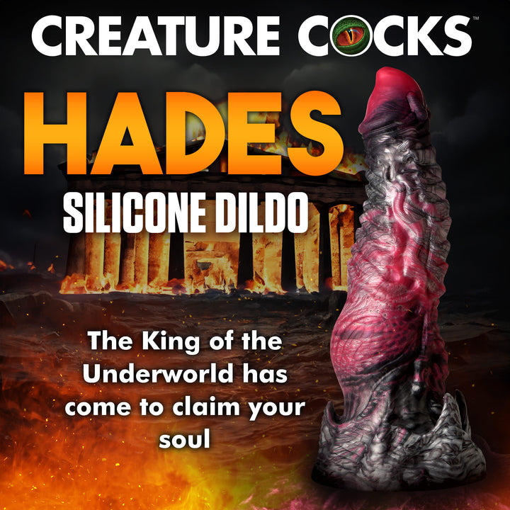 Hades Silicone Monster Dildo w/ Suction Cup in 2 SIZES