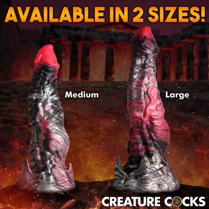 Hades Silicone Monster Dildo w/ Suction Cup in 2 SIZES