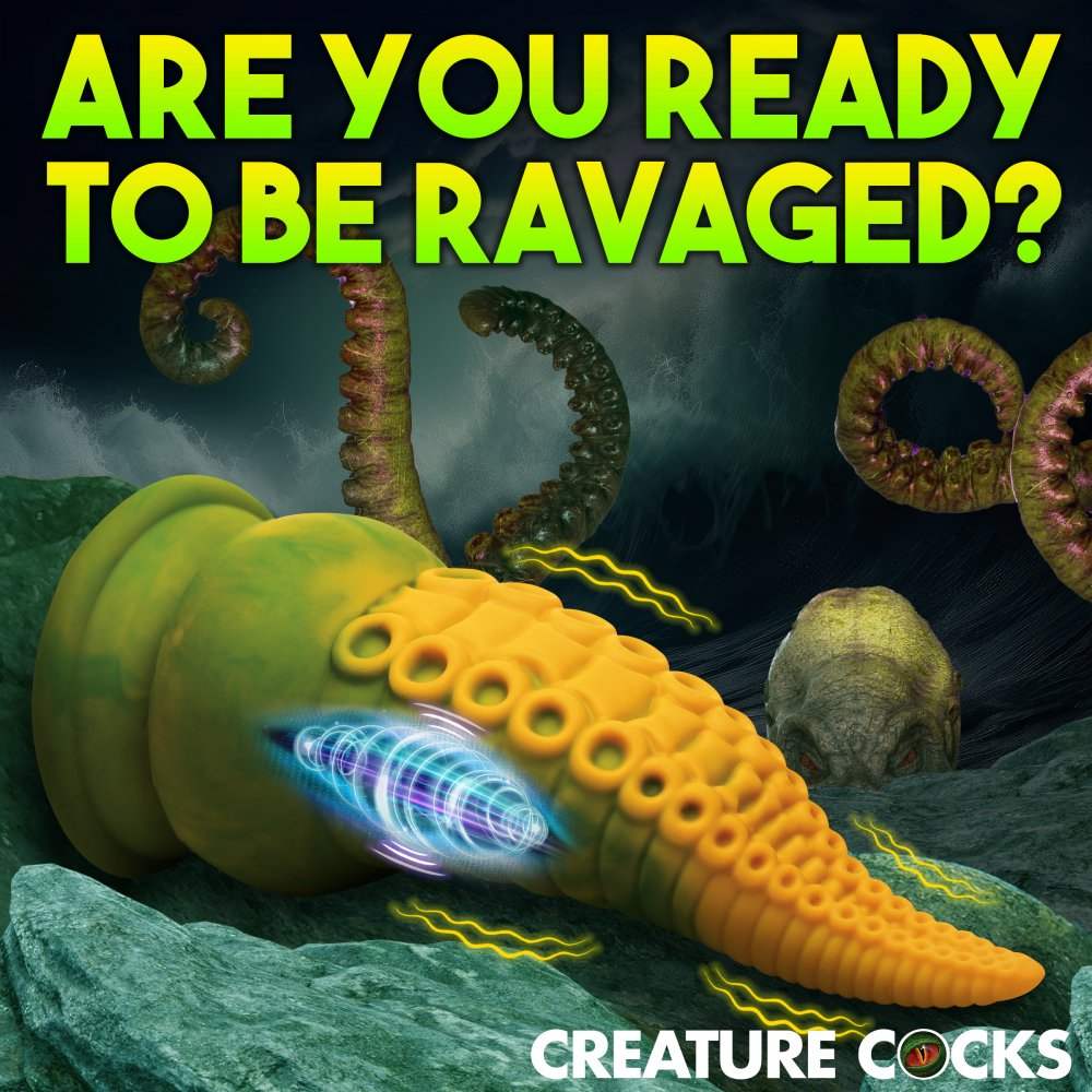 Monstropus 7.2 Inch Vibrating Tentacle Dildo w/ Suction Cup