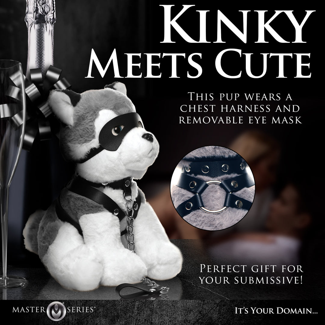 Max the Fetish Pup Plush Husky