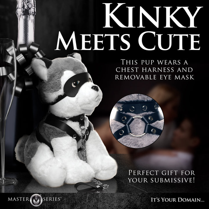 Max the Fetish Pup Plush Husky