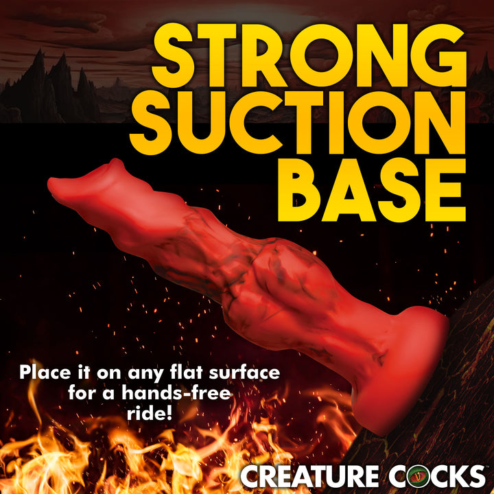 Hellfire Hound Dog Knot Dildo in 3 SIZES w/ Suction Cup