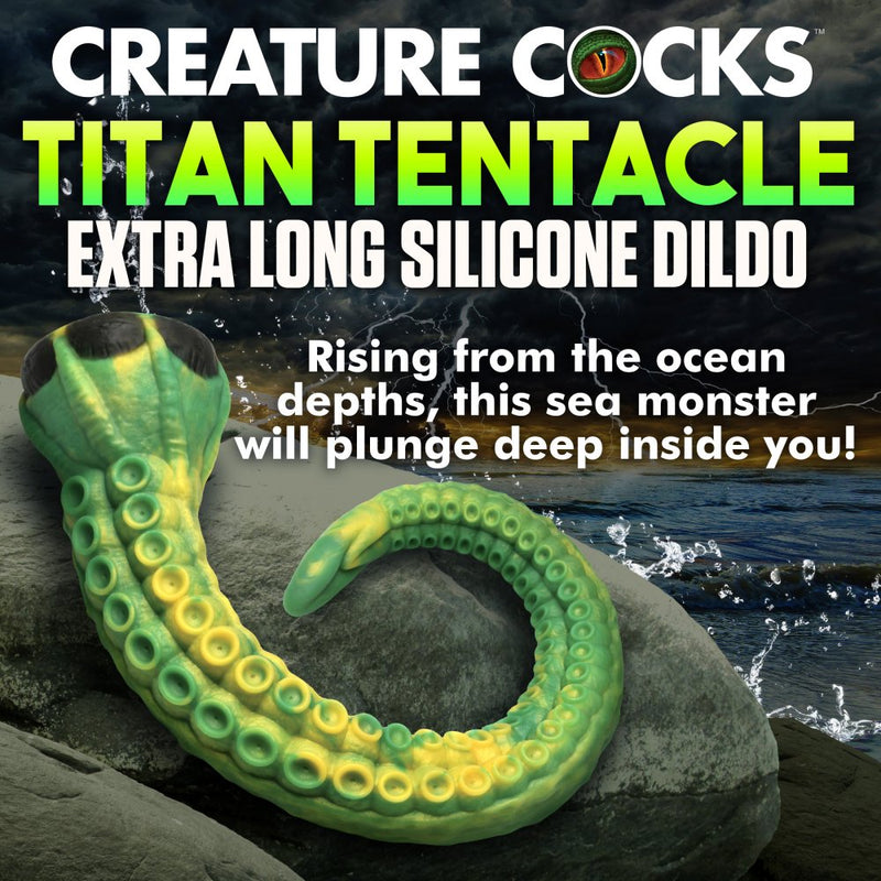 22 Inch Extra Long Silicone Tentacle Dildo