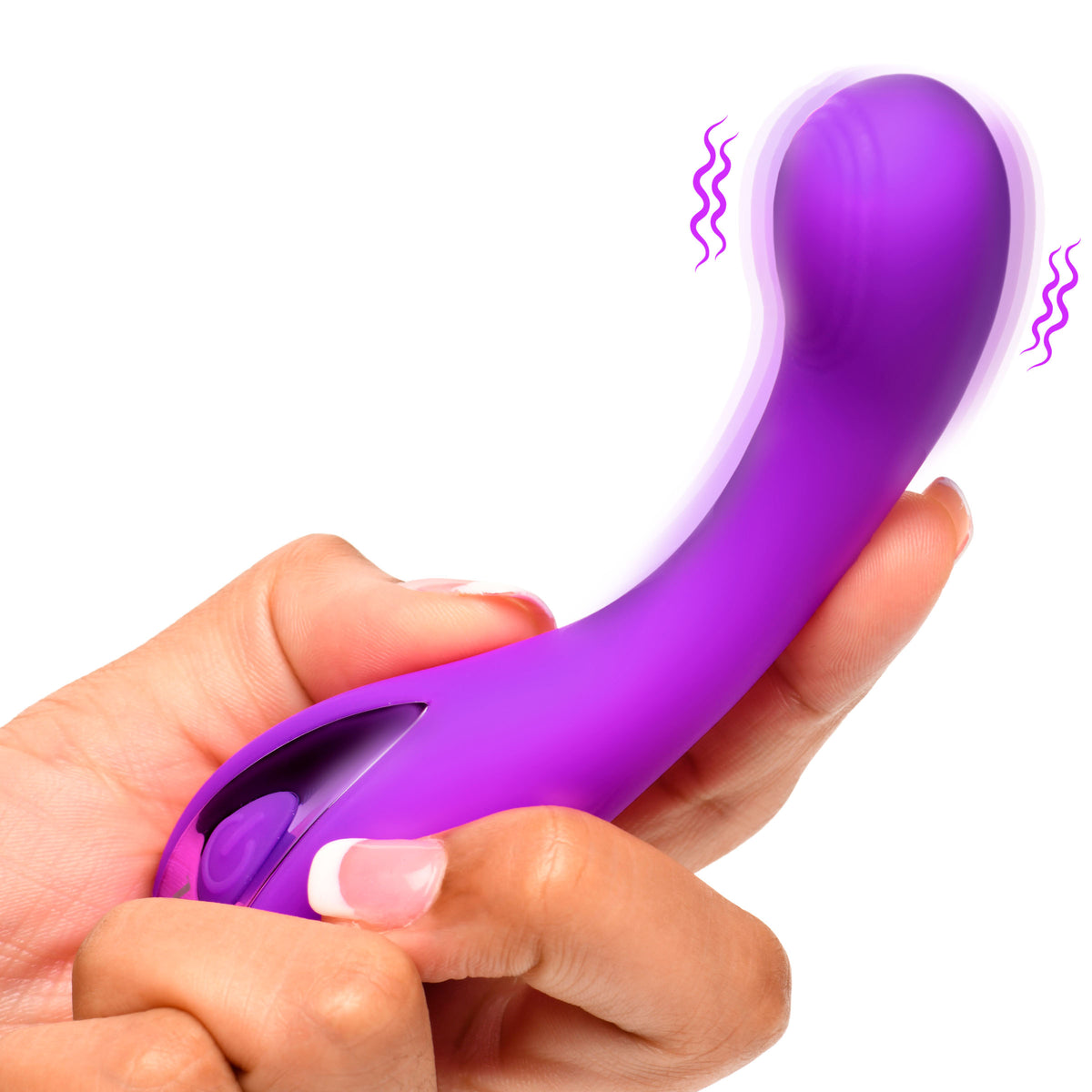 Bang! G-Spot Silicone Vibrator in Purple